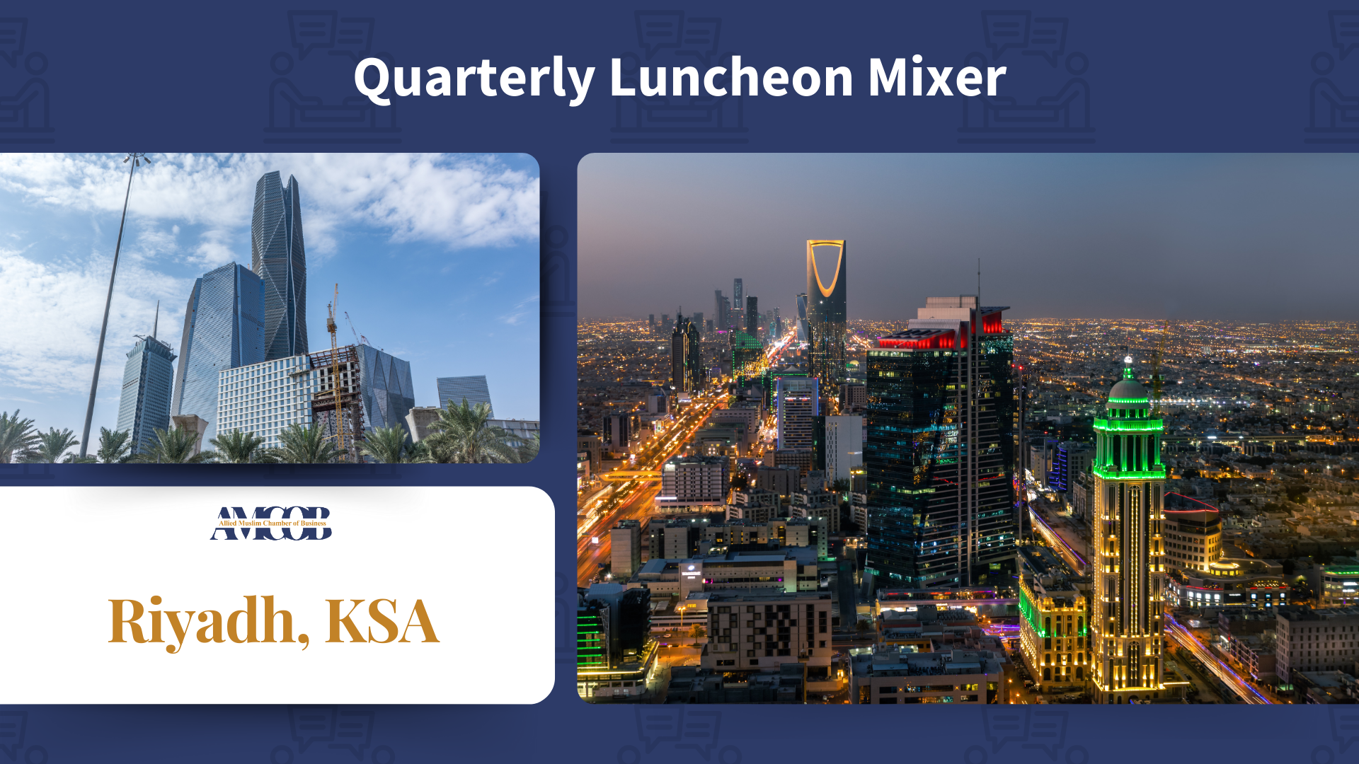 Riyadh, KSA: Luncheon Mixer